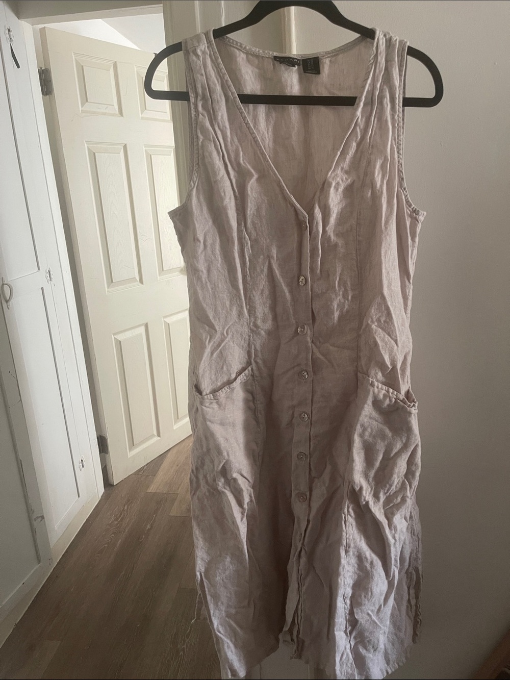 Tahari Linen Dress